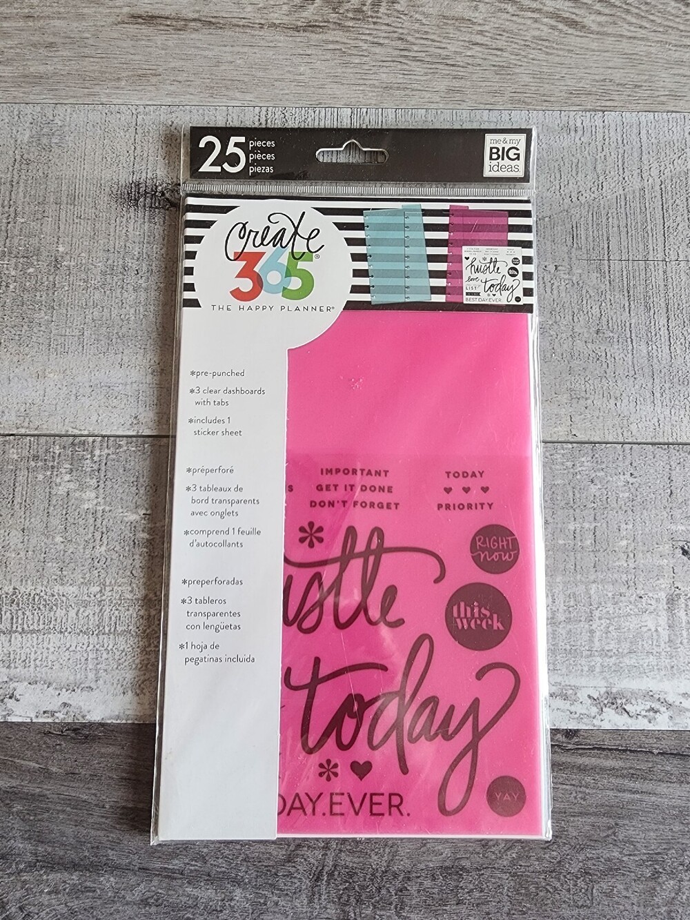 Me & My Big Ideas PLDM02 Create 365 Mini Planner Dashboards 25 Pcs MAMBI NEW